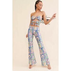 Free People Oceanus XS Eden Cutout Jumpsuit